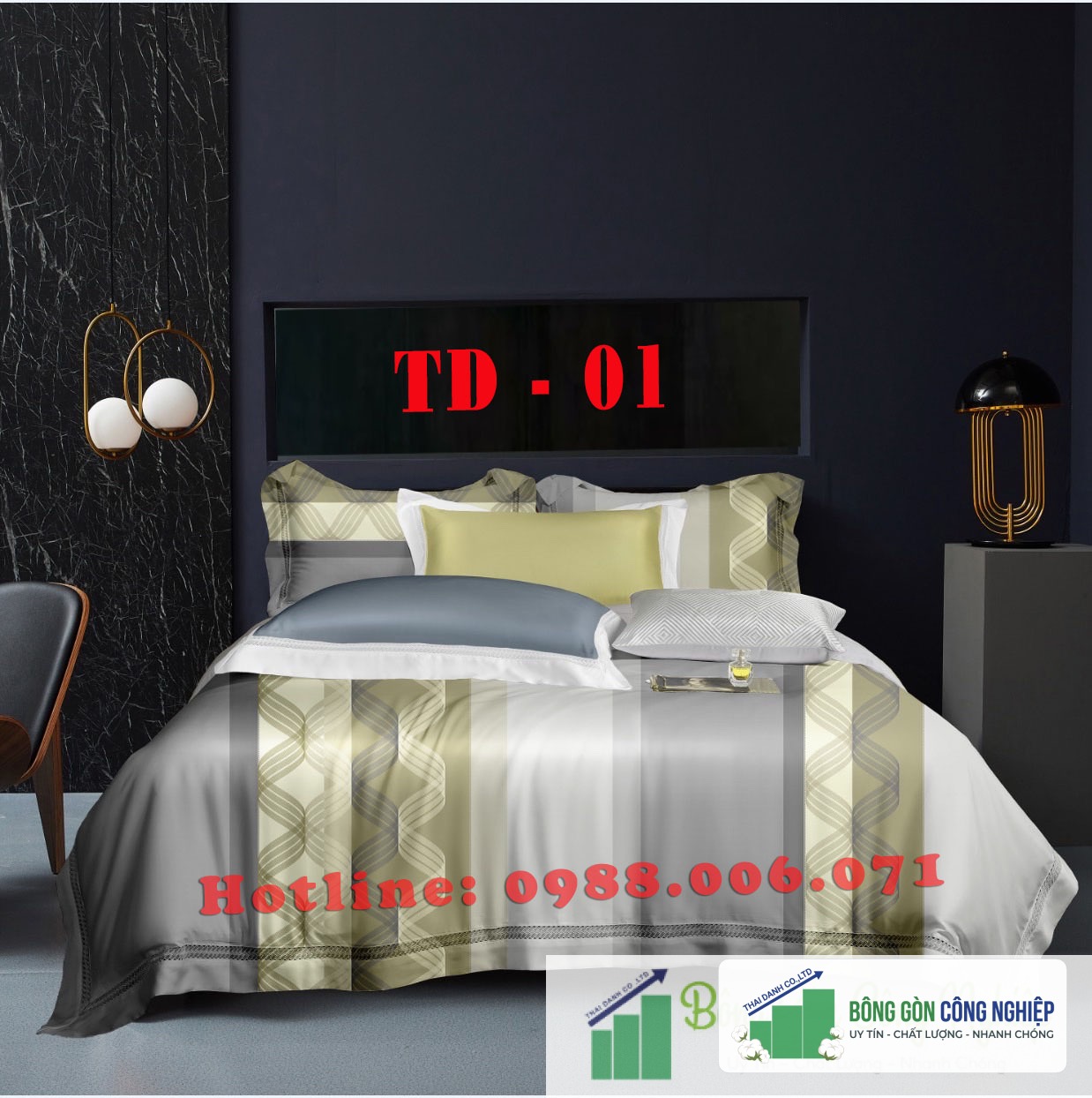 Bộ Chăn Ga Tencel 60s 1M6 thumb
