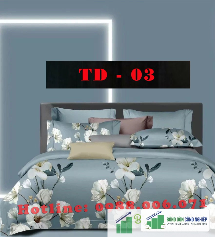 Bộ Chăn Ga Tencel 60s 1M6 thumb