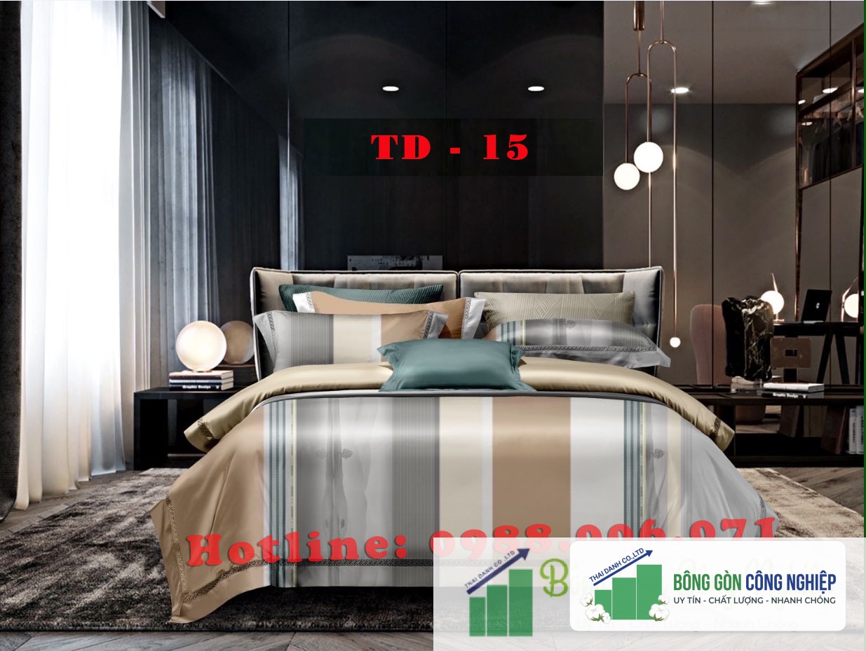 Bộ Chăn Ga Tencel 60s 1M6 thumb