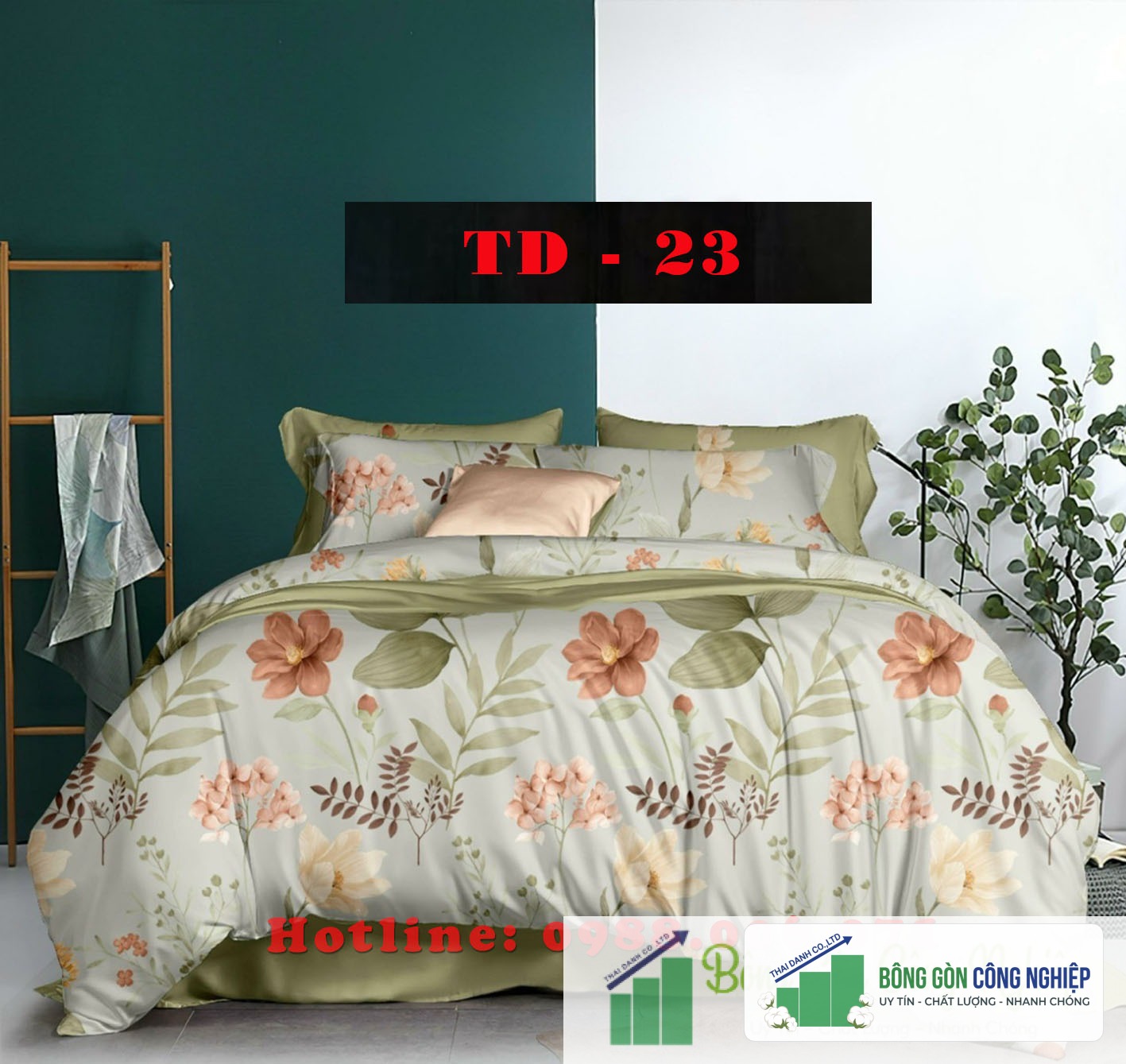 Bộ Chăn Ga Tencel 60s 1M6 thumb