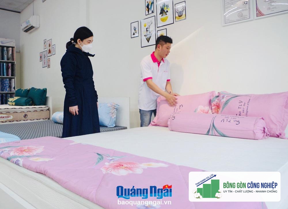 Sản phẩm chăn, ga, gối, đệm: Hàng Việt chiếm ưu thế