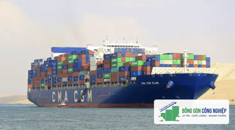 Giá cước vận tải biển leo thang dữ dội vì các cuộc tấn công ở Biển Đỏ