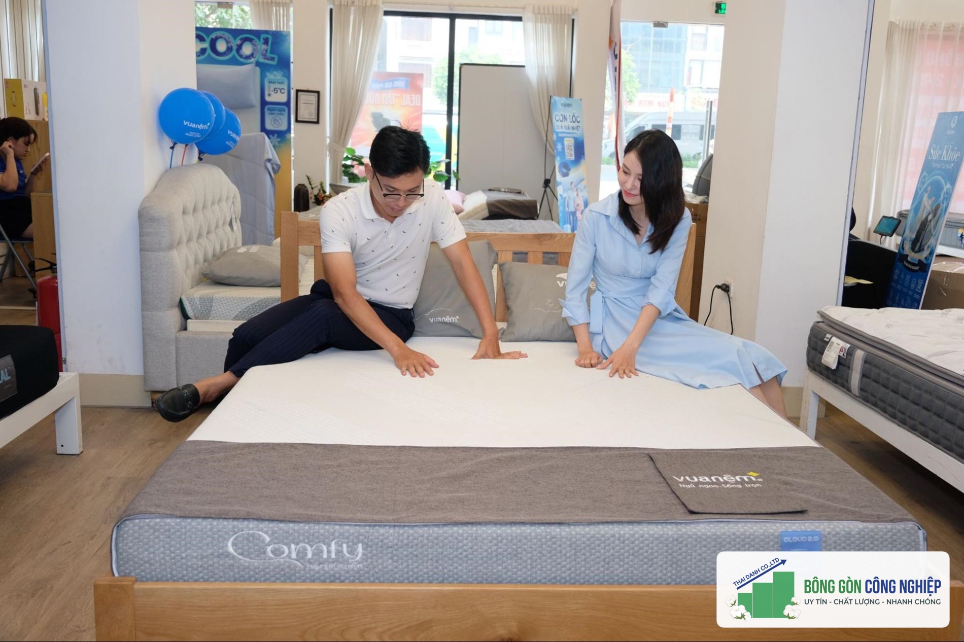 iComfy và Vua Nệm đột phá với chính sách 120 đêm dùng thử