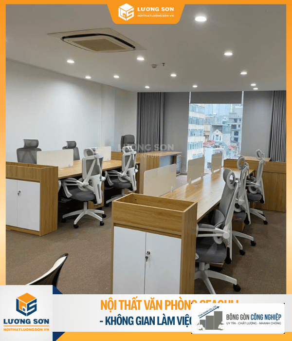 Dự án thi công nội thất văn phòng Công ty Seagull