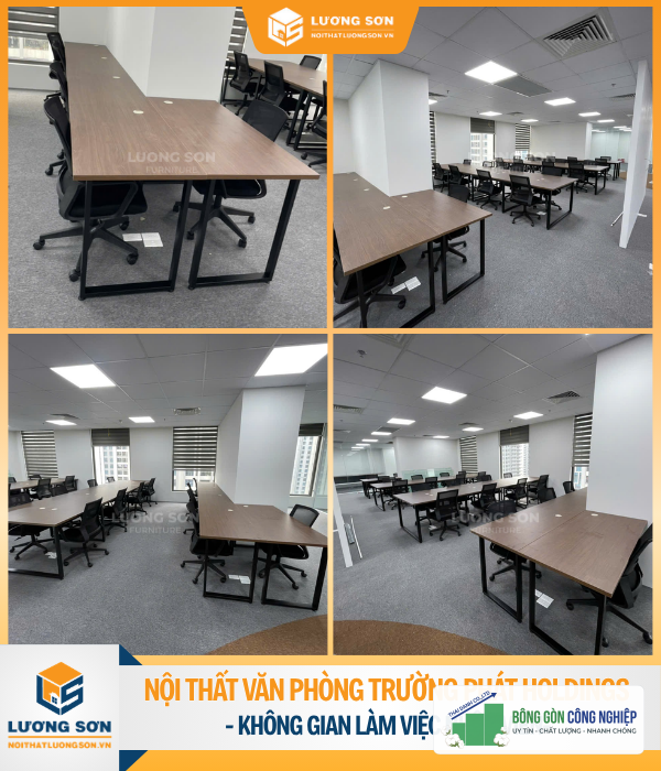 Nội thất văn phòng Trường Phát Holdings hiện đại