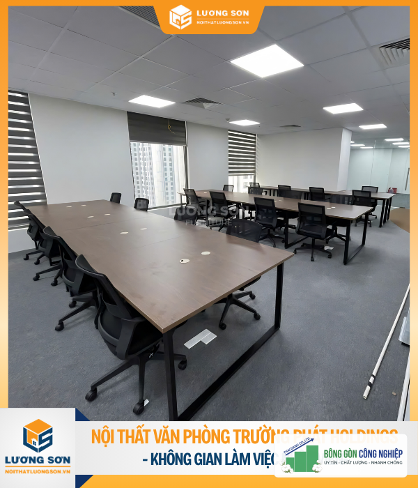 Nội thất văn phòng Trường Phát Holdings chuyên nghiệp