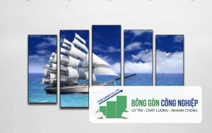 Mẫu tranh thuận buồm xuôi gió đẹp