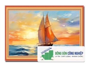 Mẫu tranh thuận buồm xuôi gió đẹp