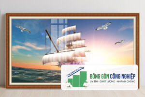 Mẫu tranh thuận buồm xuôi gió đẹp