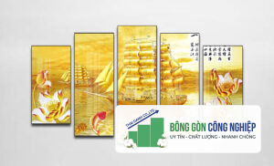 Mẫu tranh thuận buồm xuôi gió đẹp