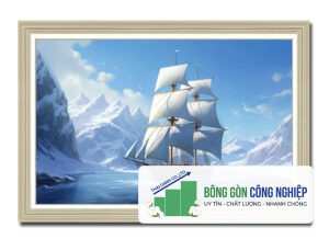 Mẫu tranh thuận buồm xuôi gió đẹp