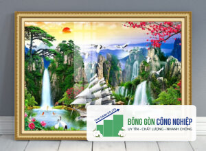 Mẫu tranh thuận buồm xuôi gió đẹp