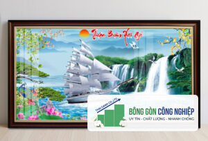 Mẫu tranh thuận buồm xuôi gió đẹp